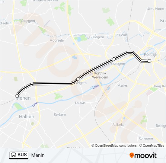 BUS Line Map