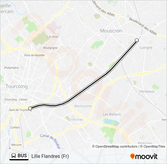 BUS Line Map