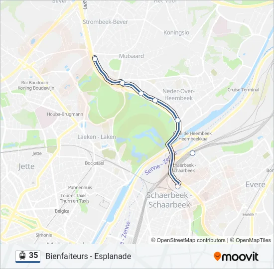 35 Light Rail Line Map