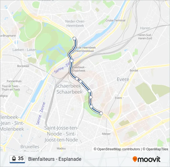 35 Light Rail Line Map