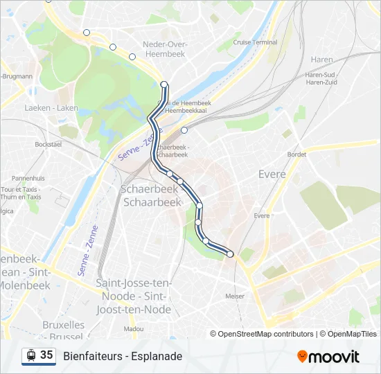 35 Light Rail Line Map