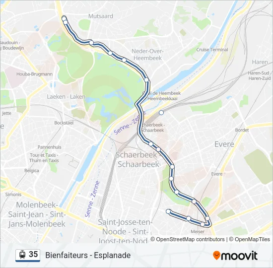 35 Light Rail Line Map