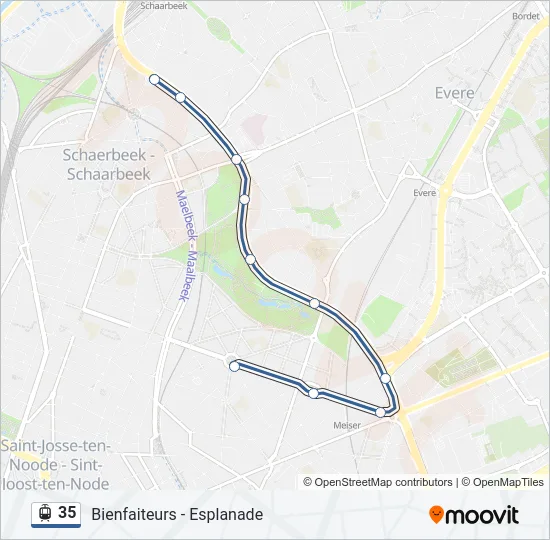 35 Light Rail Line Map