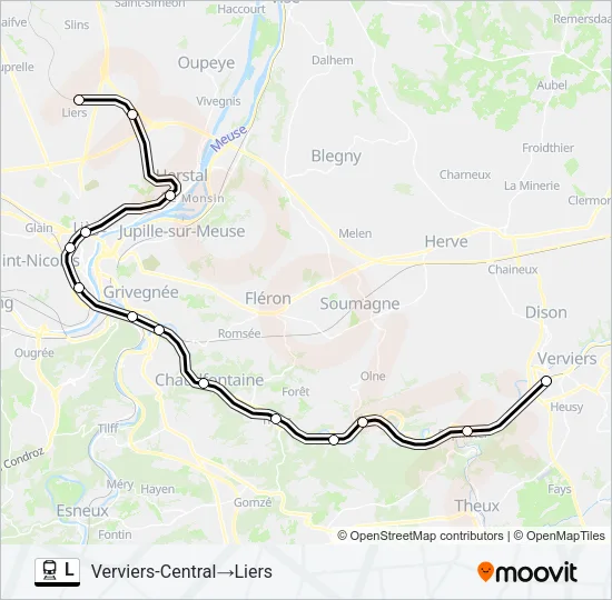 L Train Line Map