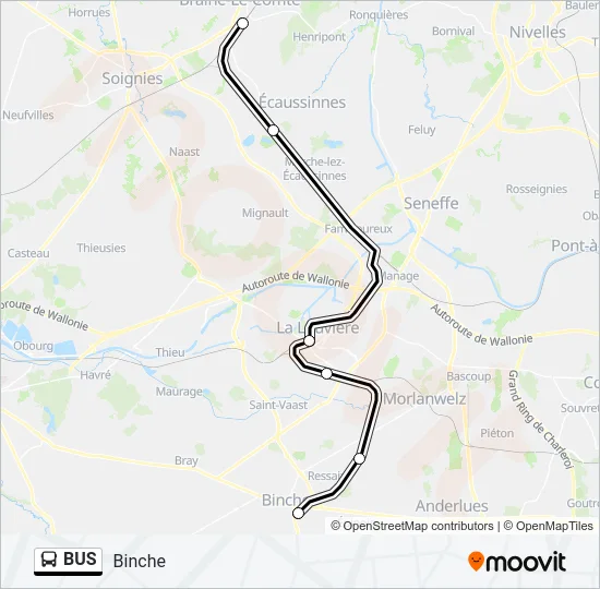 BUS Line Map