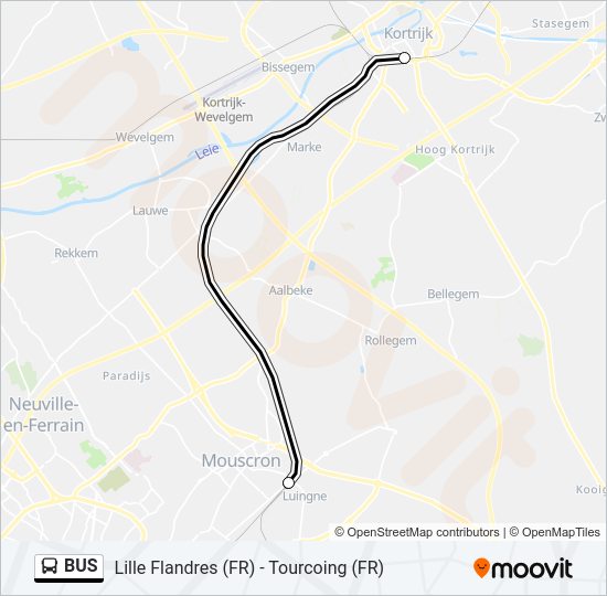 BUS Line Map