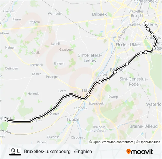 L Train Line Map