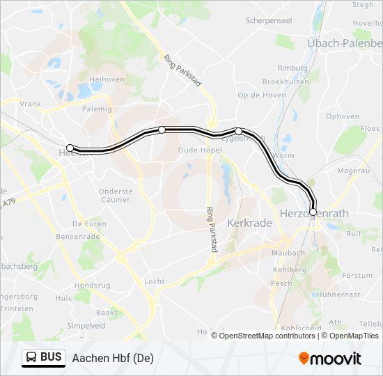 BUS Line Map
