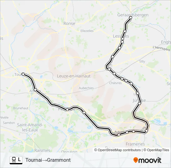 L Train Line Map