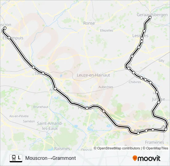 L Train Line Map