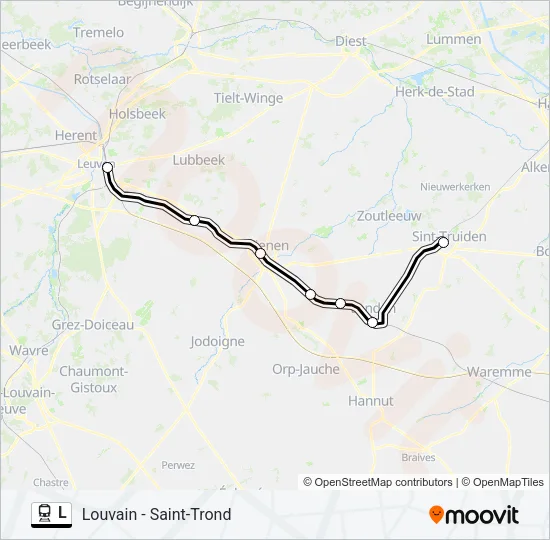 L Train Line Map
