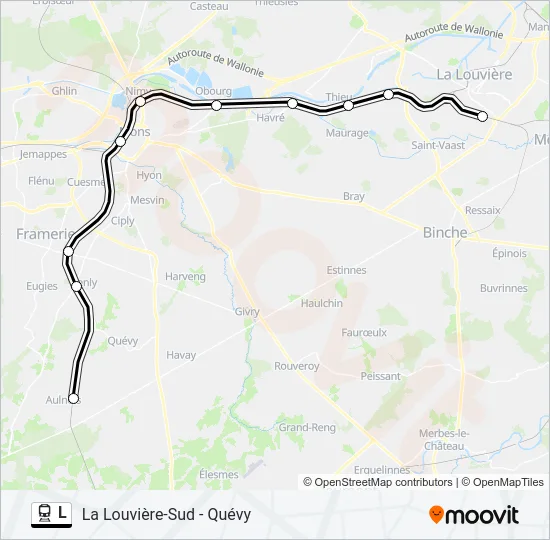 L Train Line Map