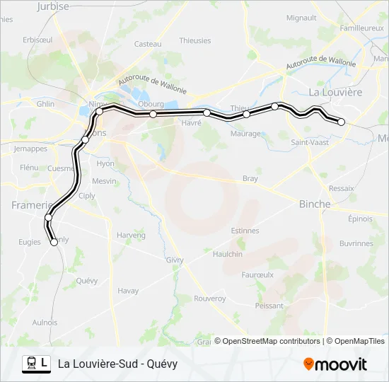 L Train Line Map