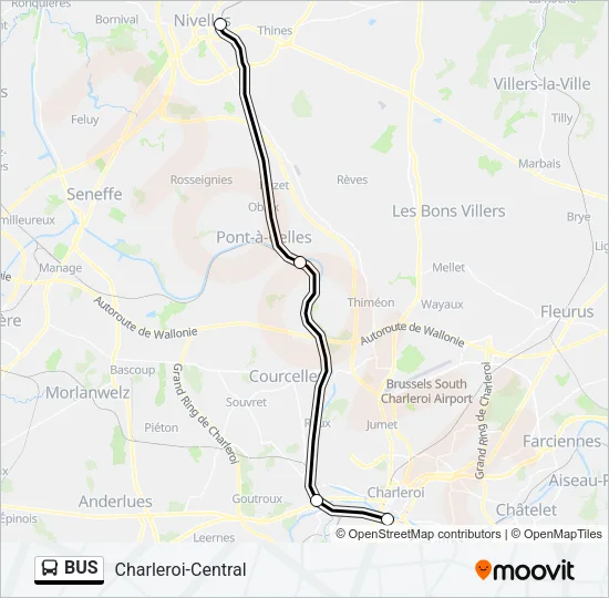 BUS Line Map