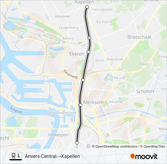L Train Line Map