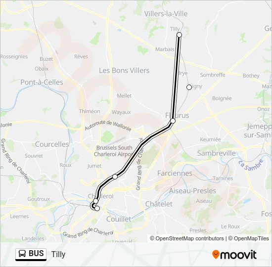 BUS Line Map
