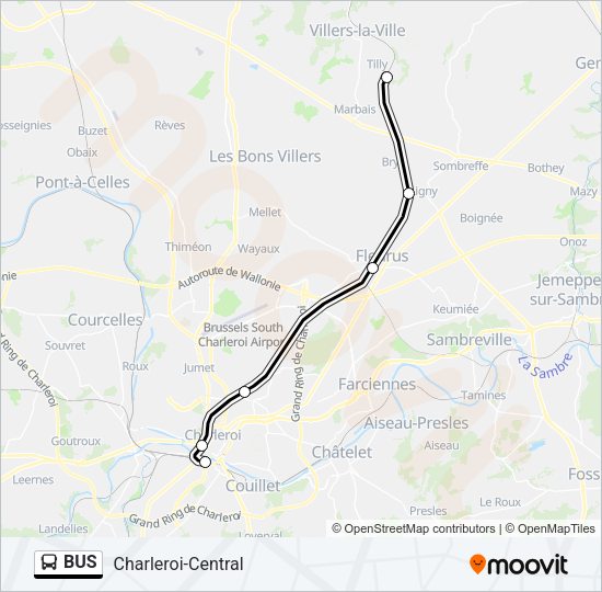 BUS Line Map
