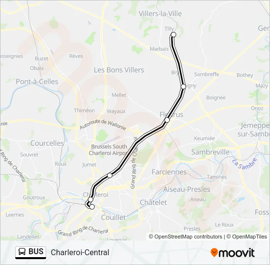 BUS Line Map