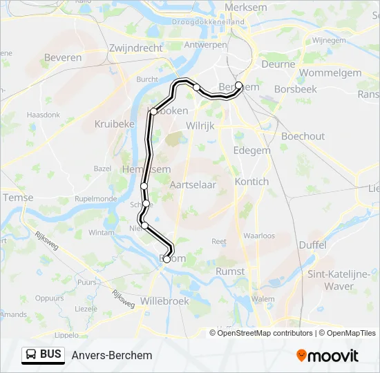 BUS Line Map