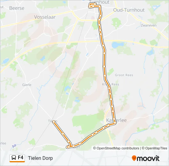 F4 Bus Line Map