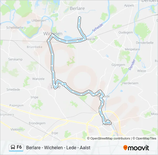 F6 Bus Line Map