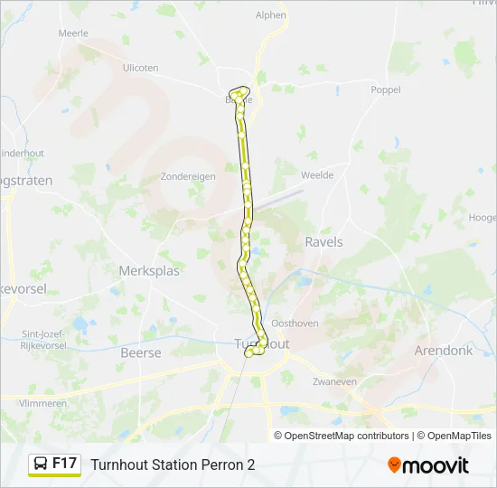 F17 Bus Line Map