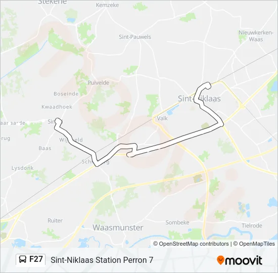 F27 Bus Line Map
