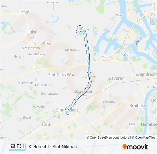 F31 Bus Line Map