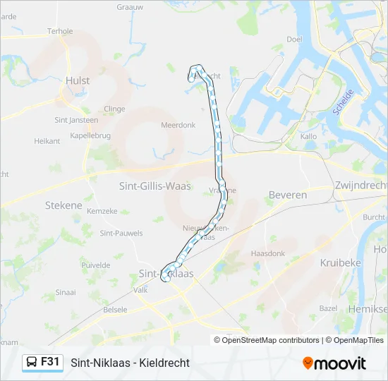 F31 Bus Line Map