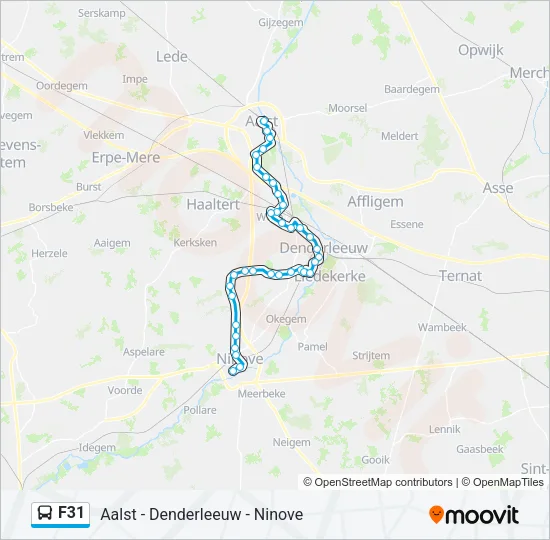 F31 Bus Line Map