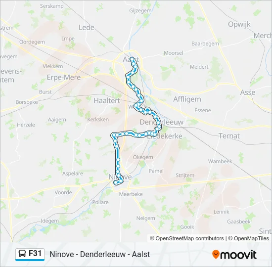 F31 Bus Line Map