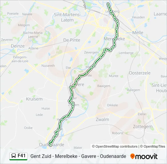 F41 Bus Line Map