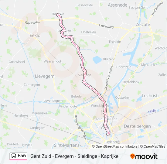 F56 Bus Line Map