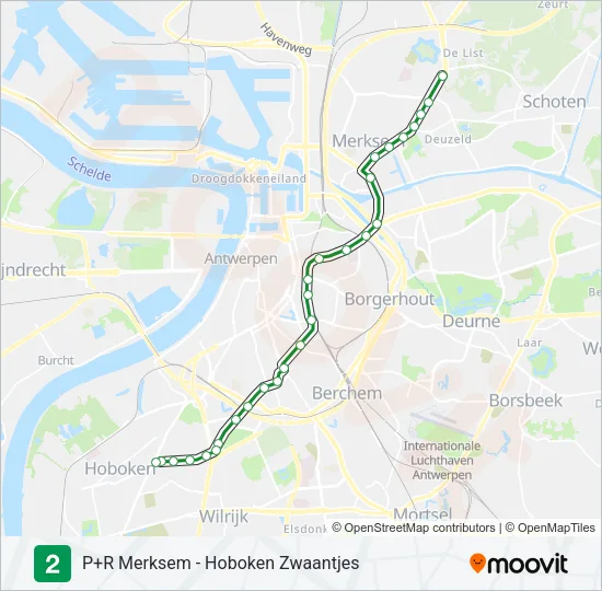 2 Light Rail Line Map