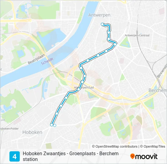 4-route-dienstregelingen-haltes-en-kaarten-antwerpen-groenplaats