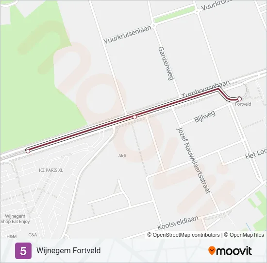 5 Light Rail Line Map