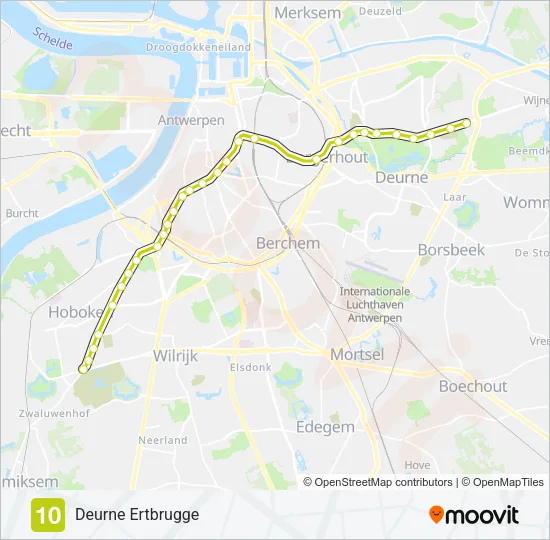 10 Light Rail Line Map