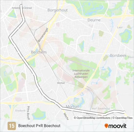 15 Light Rail Line Map