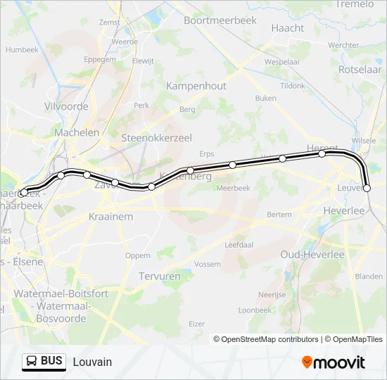 BUS Line Map
