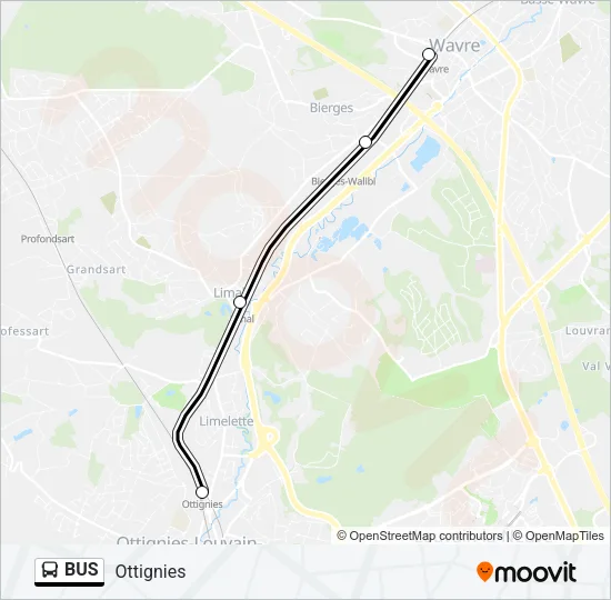BUS Line Map
