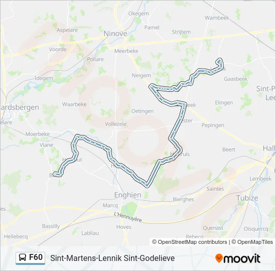 F60 Bus Line Map