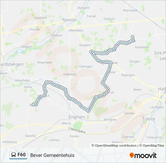 F60 Bus Line Map