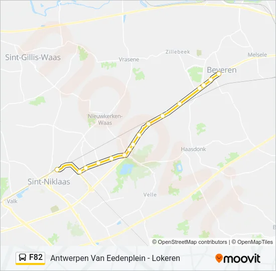 F82 Bus Line Map