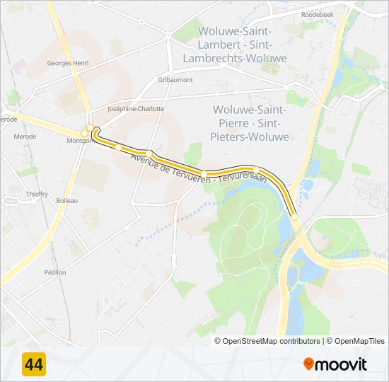 44 light rail Line Map