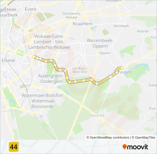 44 Light Rail Line Map