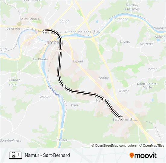 L Train Line Map