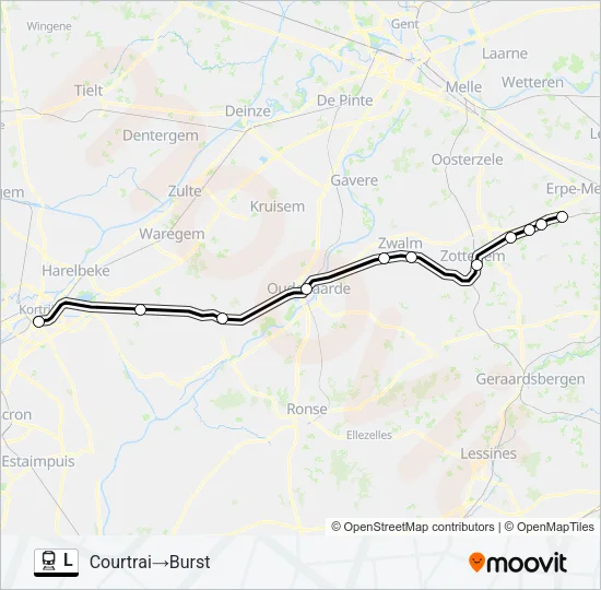 L Train Line Map