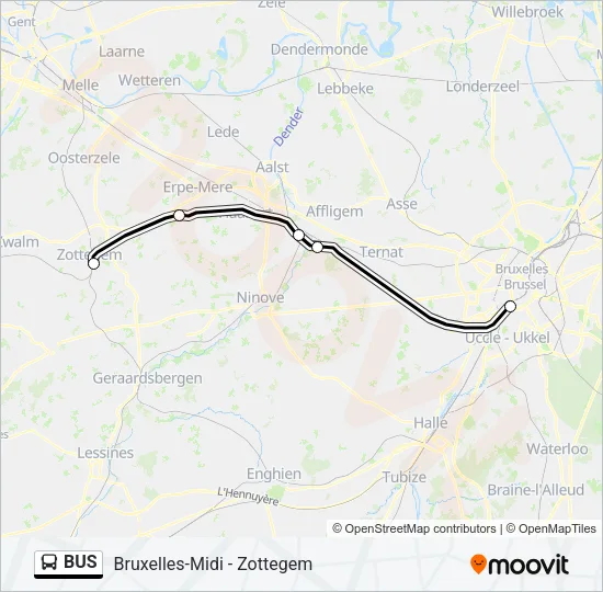 BUS Line Map
