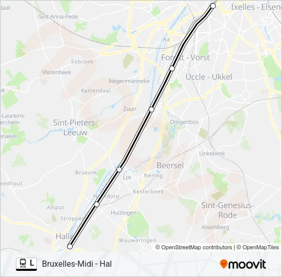 L Train Line Map