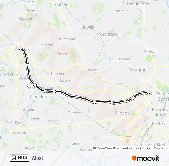 BUS Line Map